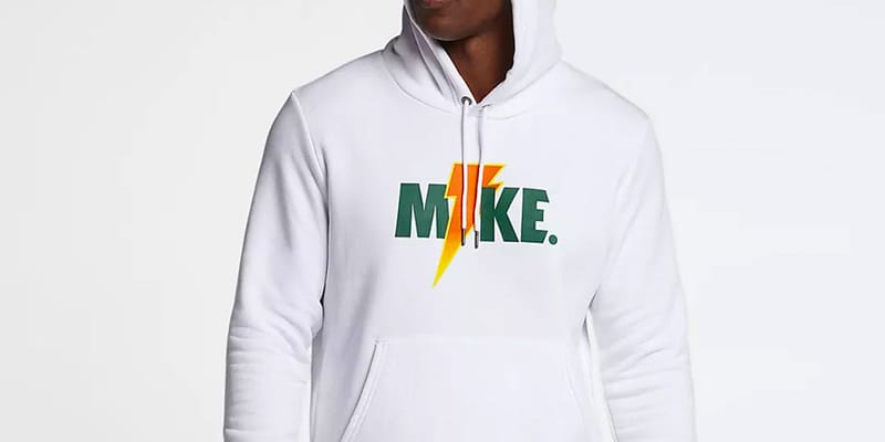 white jordan gatorade hoodie