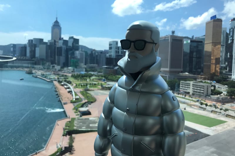 Moncler Debuts Citywide Event 'Destination Hong Kong' With Special Edition Figure