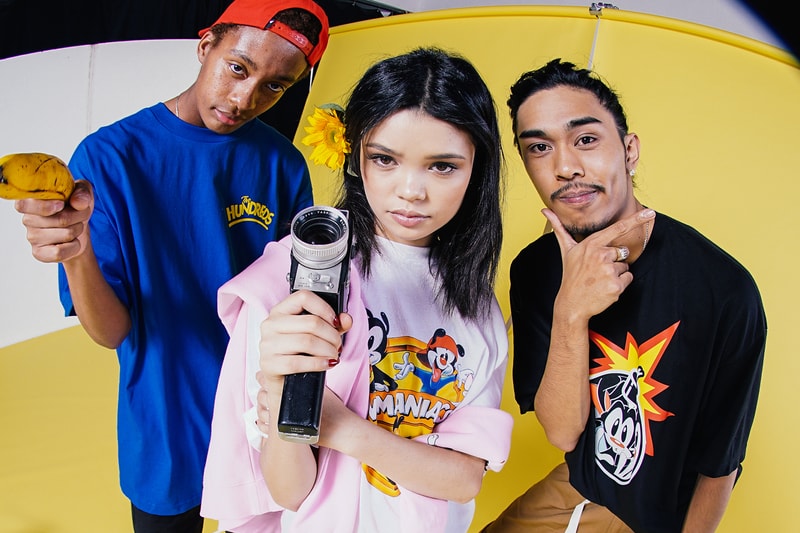 The Hundreds 'Animaniacs' Yakko Wakko Dot Pinky and the Brain Cartoons Lookbook