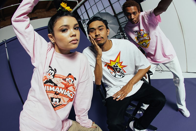 The Hundreds 'Animaniacs' Yakko Wakko Dot Pinky and the Brain Cartoons Lookbook
