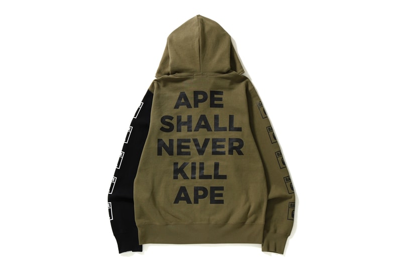 BAPE BIG APE 2017 Fall Winter Collection A Bathing Ape Japan Drop Release Date Info 2017 November 18 MA 1 Hoodies Head Shorts Long Sleeves T Shirt Scarf Logo Branding Hat Patch BAPESTA