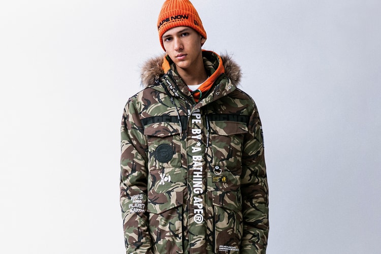 AAPE by A Bathing Ape's Winter 2017 Lookbook Spotlights Three Different Cultures