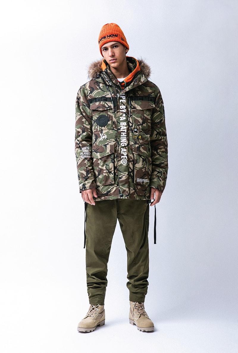 AAPE by A Bathing Ape Winter 2017 Collection Lookbook