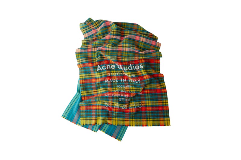Acne Studios Introduces New Scarf Designs for Fall/Winter 2017