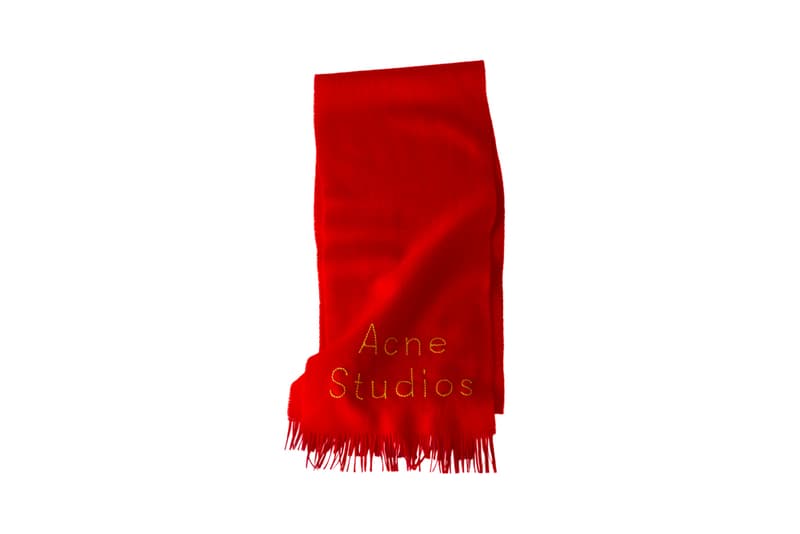 Acne Studios Scarves Fall Winter 2017 Collection Holiday Shopping Guide