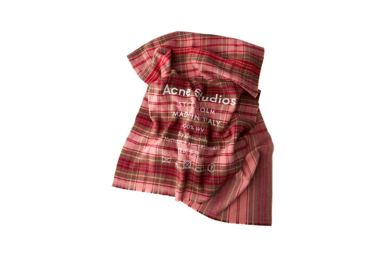 Acne Studios Scarves Fall Winter 2017 Collection Holiday Shopping Guide