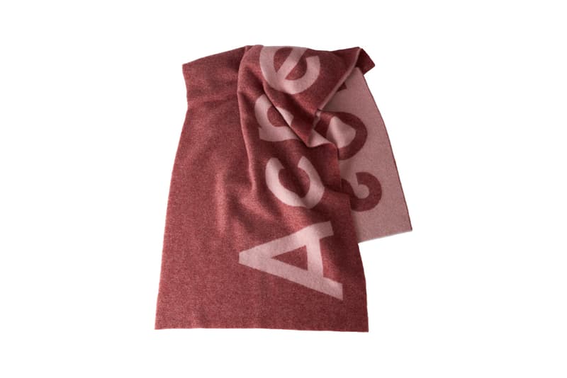 Acne Studios Scarves Fall Winter 2017 Collection Holiday Shopping Guide