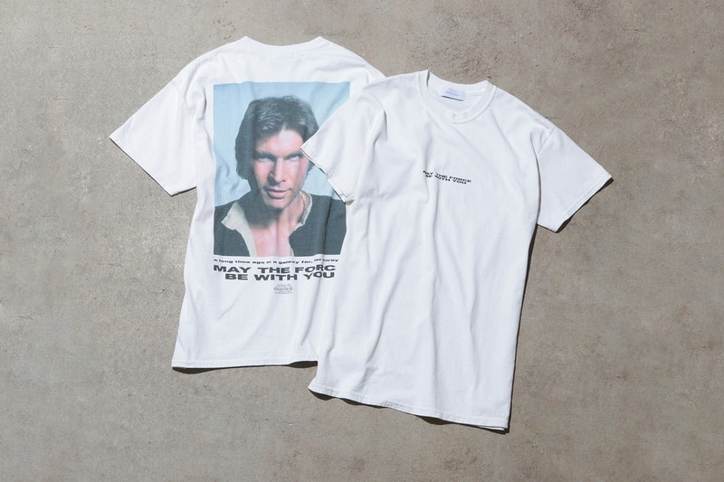 ADAM ET ROPÉ Rope Star Wars The Last Jedi T-shirts Japan Photo Portrait Zozotown white 2017 December 15 release date drop info han solo chewbacca may the force be with you