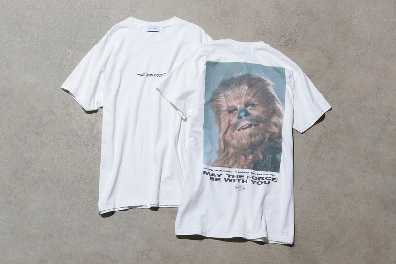 ADAM ET ROPÉ Rope Star Wars The Last Jedi T-shirts Japan Photo Portrait Zozotown white 2017 December 15 release date drop info han solo chewbacca may the force be with you