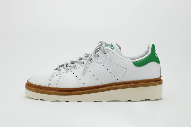 ADDITIONAL SOLE Silver and Gold Umeda Sneaker Shoe Customizing Vibram EVA 2017 November 23 30 Pop Up Remake Rebuild Japan Handmade Hender Scheme Nike Cortez Blazer adidas Stan Smith
