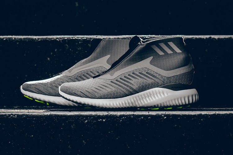 adidas Releases Alphabounce Zip In Subtle New Gray Colorway