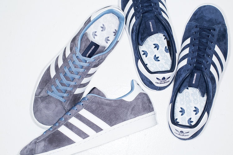 DESCENDANT adidas Originals Campus 80s Sneaker Japan Shoe WTAPS Tetsu Nishiyama collaboration release date drop info 2017 December 1