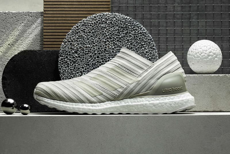 adidas Consortium Nemeziz Tango 17 UltraBOOST footwear white end clothing sneakers shoes silver grey gray