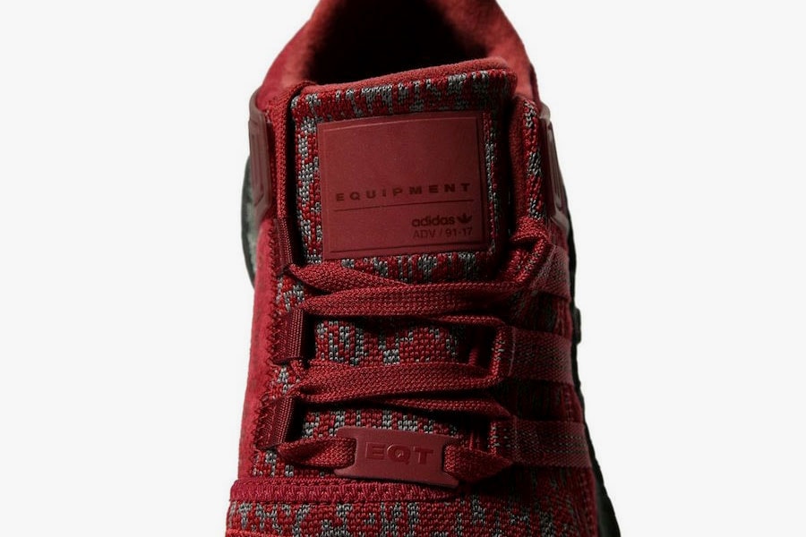adidas EQT Support 93/17 Burgundy Red JD Sports November 2017 Release