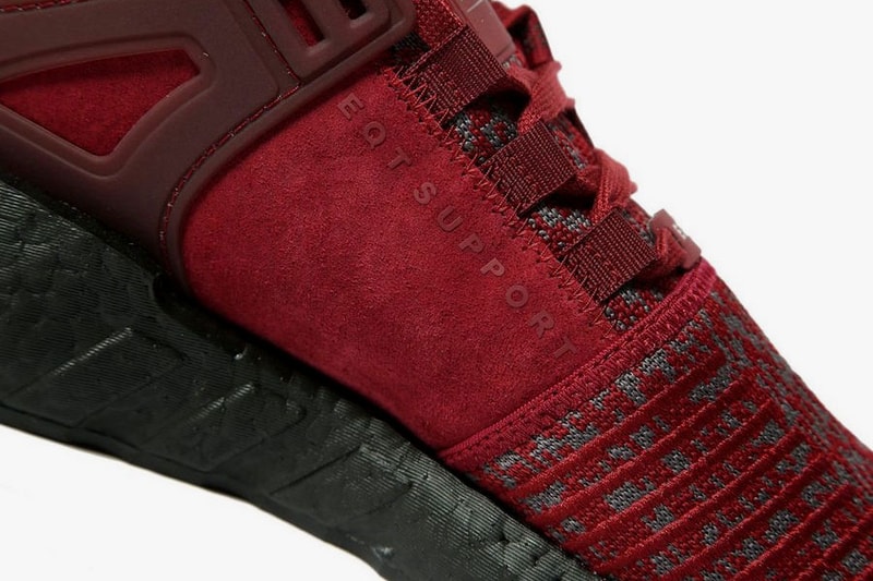 adidas EQT Support 93/17 Burgundy Red JD Sports November 2017 Release