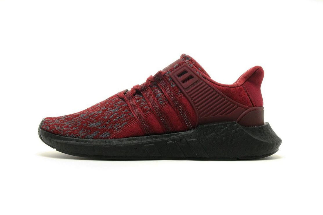 adidas EQT Support 93/17 Burgundy Red JD Sports November 2017 Release