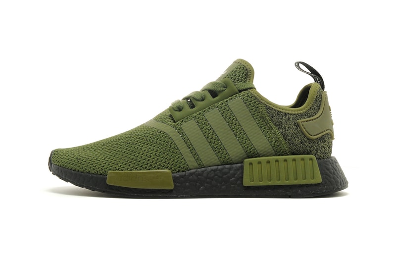 adidas NMD R1 Wool Heel Olive JD Sports Fall Winter 2017