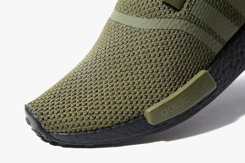 adidas NMD R1 Wool Heel Olive JD Sports Fall Winter 2017