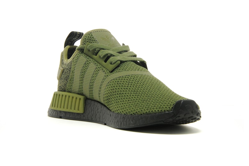 adidas NMD R1 Wool Heel Olive JD Sports Fall Winter 2017