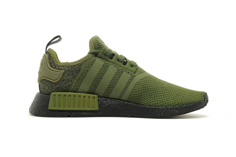 adidas NMD R1 Wool Heel Olive JD Sports Fall Winter 2017