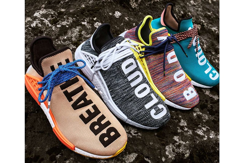Pharrell Williams adidas Originals Statement Hiking Hu NMD Trail Footwear Outerwear Apparel Fashion Clothing Hiking Outdoors Nature