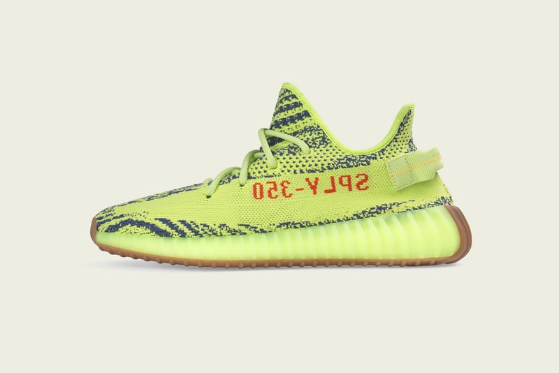 adidas Originals YEEZY BOOST 350 V2 Semi Frozen Yellow