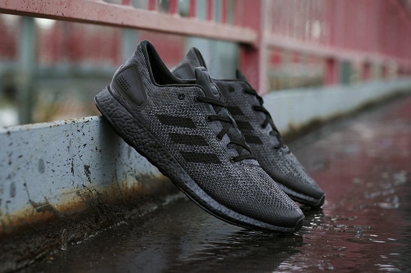 adidas PureBOOST DPR Triple Black 2017 December 1 Release Date Info Sneakers Shoes Footwear