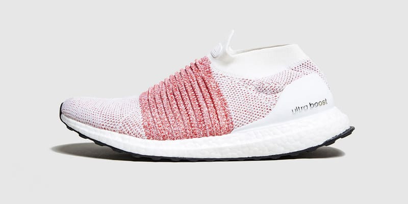 ultra boost laceless women's white