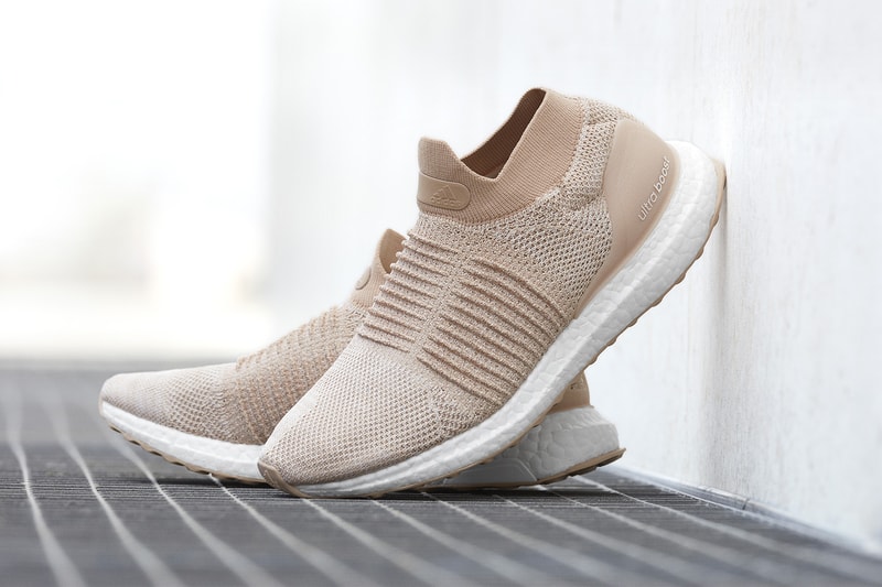 adidas UltraBOOST Laceless Nude Blue Navy 2017 November 29 December 6 Release Date Info Sneakers Shoes Footwear