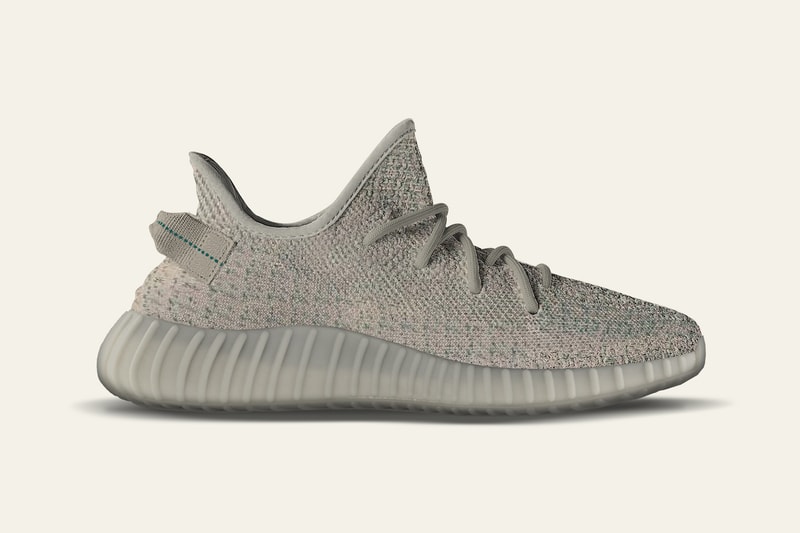 adidas Originals YEEZY BOOST 350 V2 Moonrock Green 2018 New Pattern Kanye West Sneakers Shoes Footwear