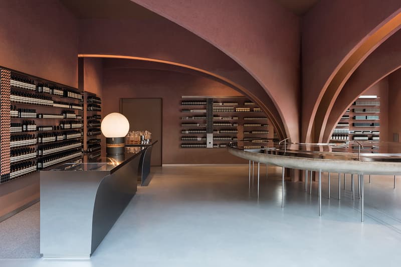 Aesop Snohetta London Chelsea Duke of York Square Flagship James Bond Interior Design