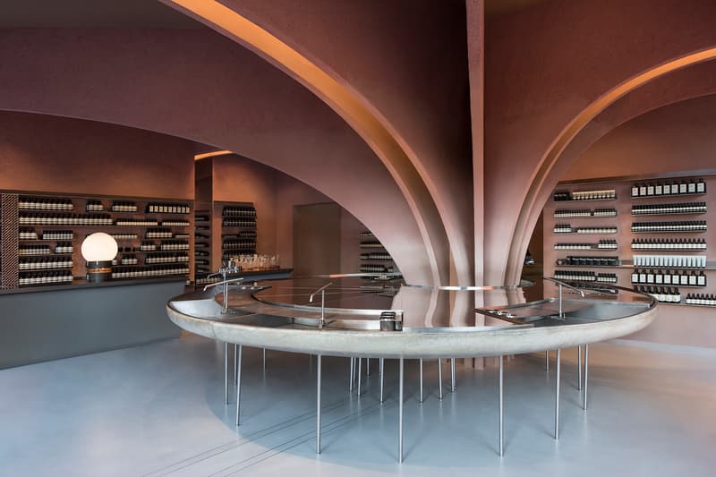 Aesop Snohetta London Chelsea Duke of York Square Flagship James Bond Interior Design