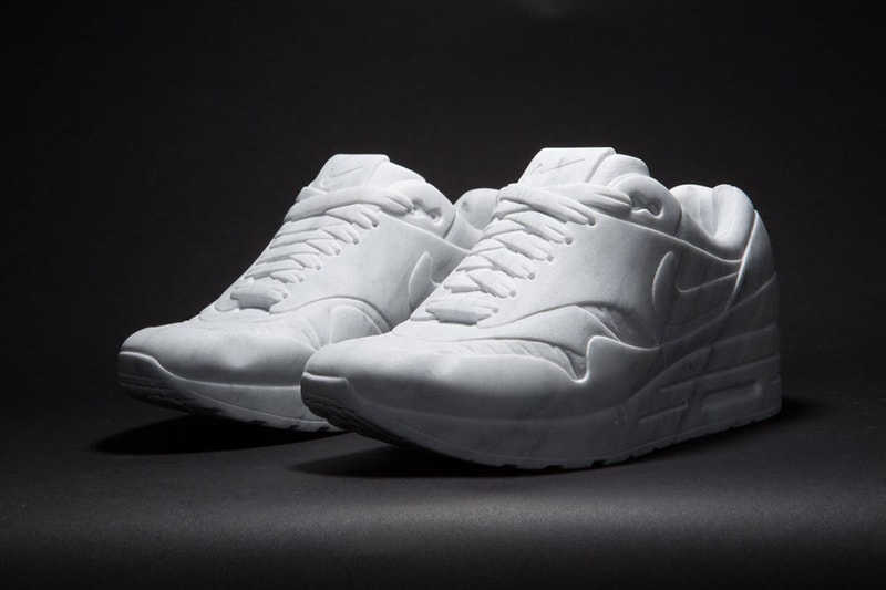 Nike Air Max 1 Marble Sculpture Alasdair Thomson Artist Identity Collection Chanel No 5 Supreme