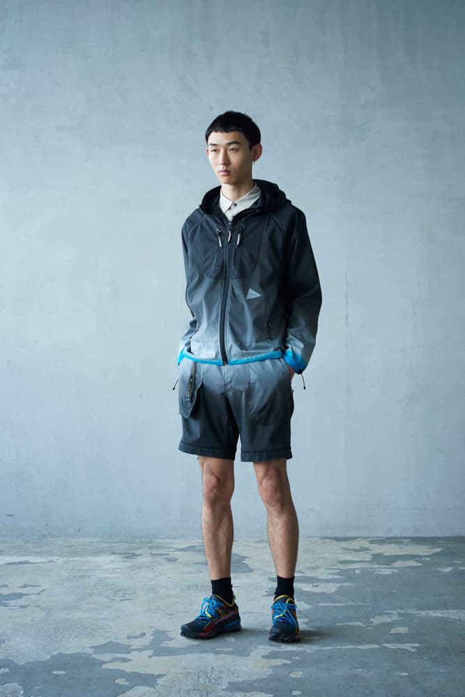 and wander 2018 Spring Summer Collection Lookbook SS18 Japan Technical Techwear Outdoors Nature Floral Mountain Triop Mihoko Mori Keita Ikeuchi