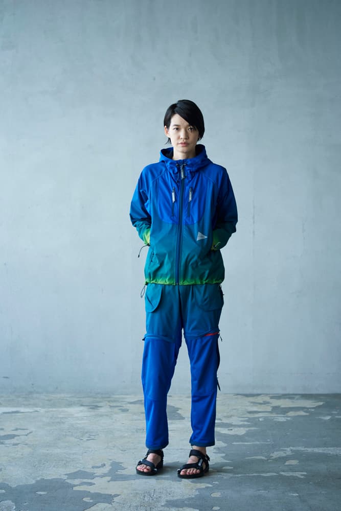 and wander 2018 Spring Summer Collection Lookbook SS18 Japan Technical Techwear Outdoors Nature Floral Mountain Triop Mihoko Mori Keita Ikeuchi