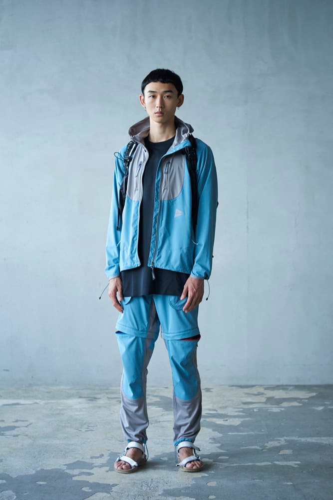 and wander 2018 Spring Summer Collection Lookbook SS18 Japan Technical Techwear Outdoors Nature Floral Mountain Triop Mihoko Mori Keita Ikeuchi