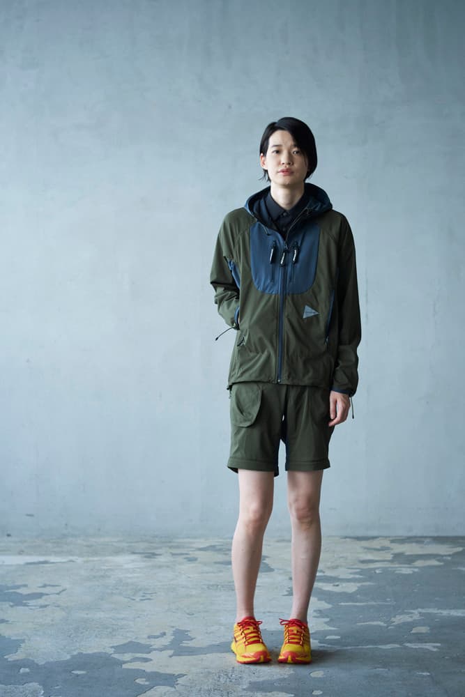 and wander 2018 Spring Summer Collection Lookbook SS18 Japan Technical Techwear Outdoors Nature Floral Mountain Triop Mihoko Mori Keita Ikeuchi