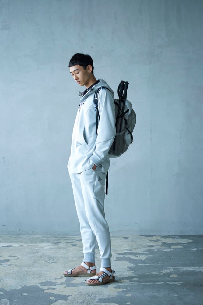 and wander 2018 Spring Summer Collection Lookbook SS18 Japan Technical Techwear Outdoors Nature Floral Mountain Triop Mihoko Mori Keita Ikeuchi