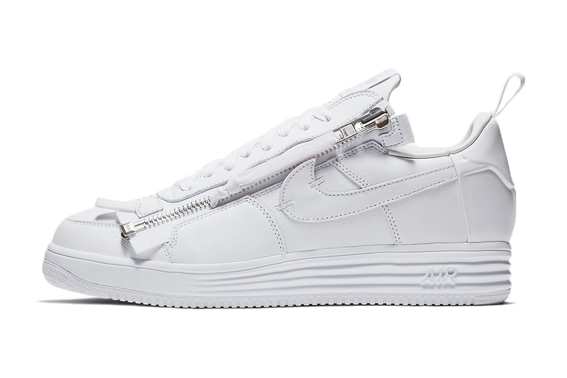 ACRONYM Nike Lunar Force 1 White Errolson Hugh December 3 2017 Release