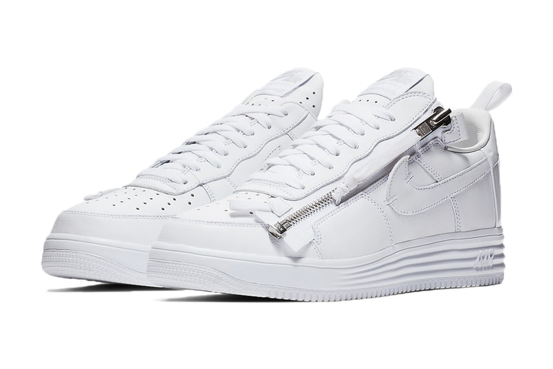 ACRONYM Nike Lunar Force 1 White Errolson Hugh December 3 2017 Release