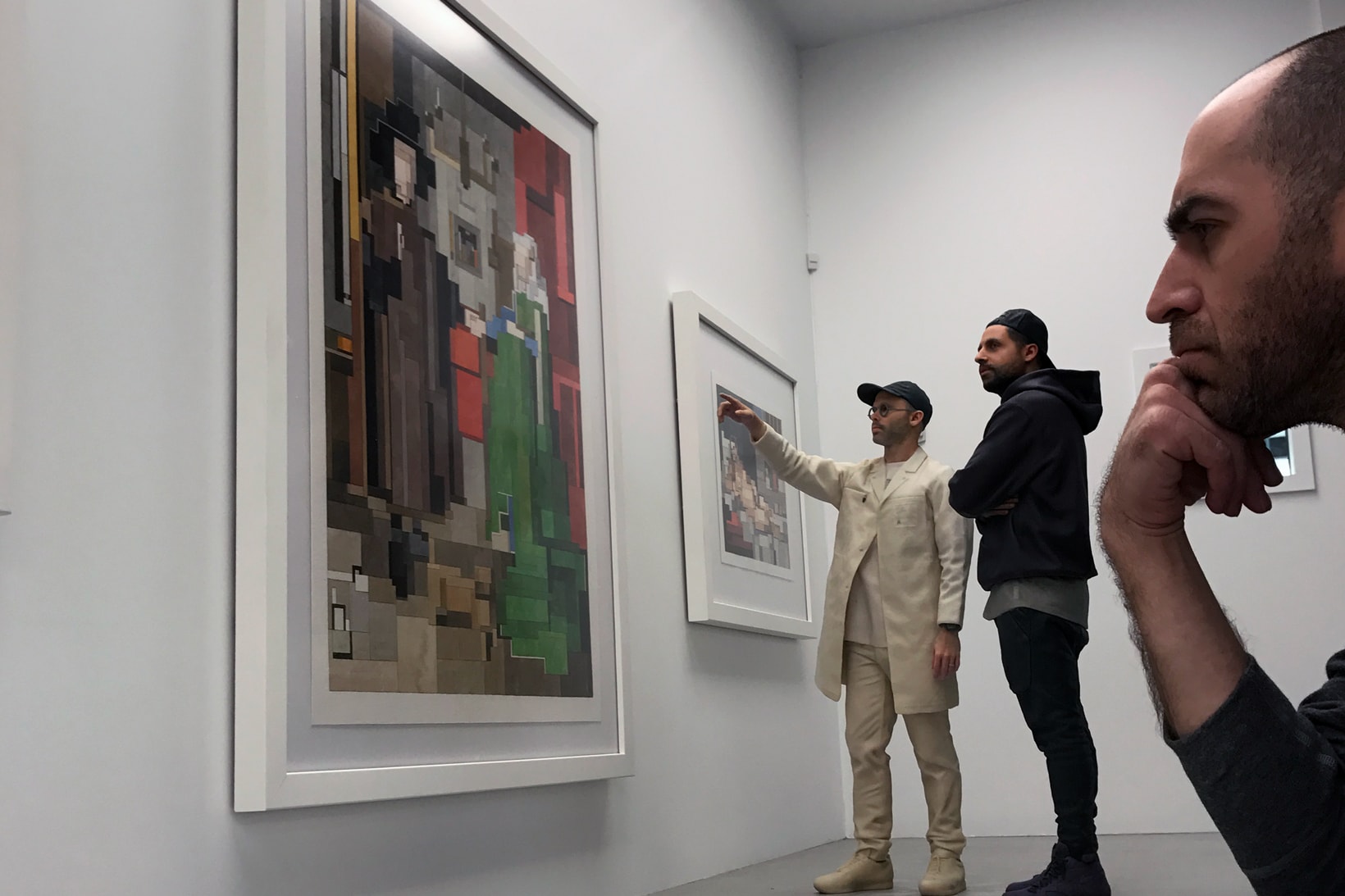 Daniel Arsham Ronnie Fieg Gallery KITH Soho Adam Lister Configuration Art Display Exhibit