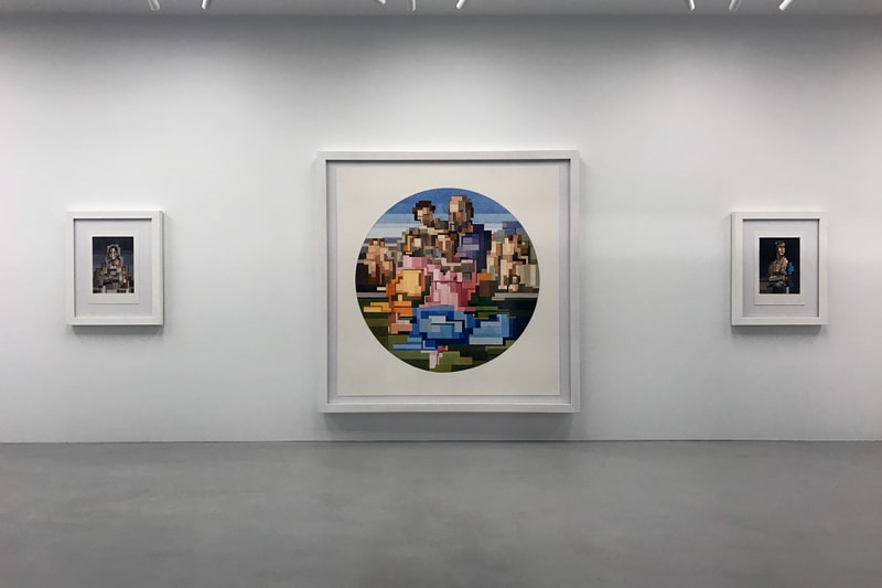 Daniel Arsham Ronnie Fieg Gallery KITH Soho Adam Lister Configuration Art Display Exhibit