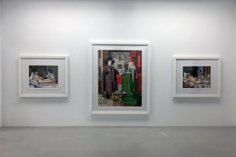 Daniel Arsham Ronnie Fieg Gallery KITH Soho Adam Lister Configuration Art Display Exhibit