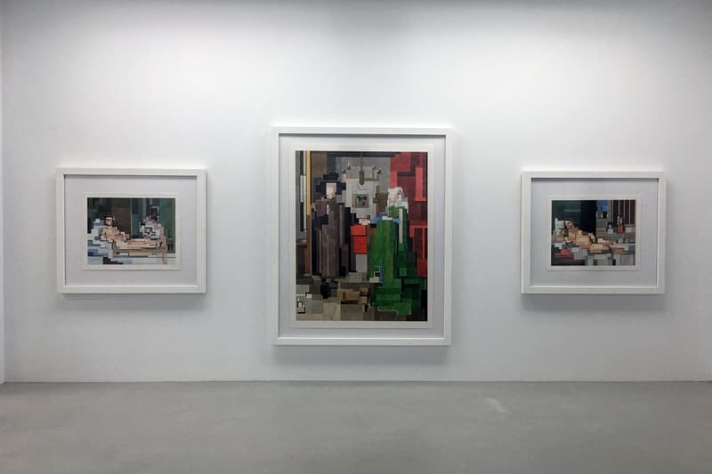 Daniel Arsham Ronnie Fieg Gallery KITH Soho Adam Lister Configuration Art Display Exhibit
