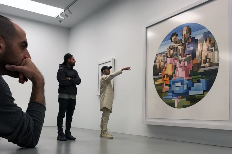 Daniel Arsham Ronnie Fieg Gallery KITH Soho Adam Lister Configuration Art Display Exhibit
