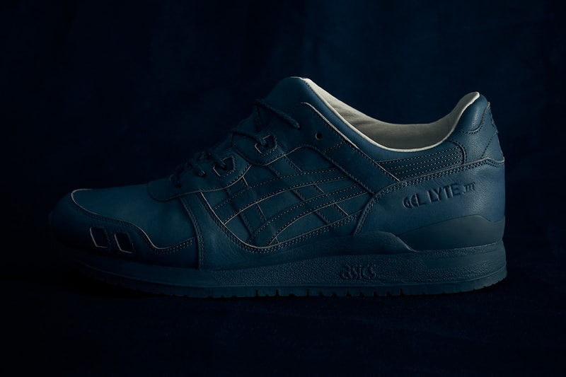 ASICS TIGER Made in Japan GEL Lyte III Indigo handmade 2017 December 9 Dark Light Shoe Sneaker Release Date Drop Info blue dye 