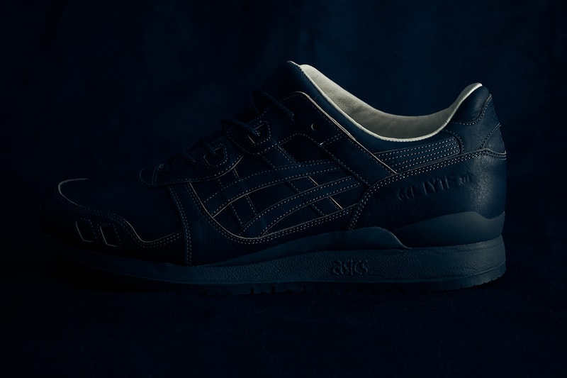 ASICS TIGER Made in Japan GEL Lyte III Indigo handmade 2017 December 9 Dark Light Shoe Sneaker Release Date Drop Info blue dye 