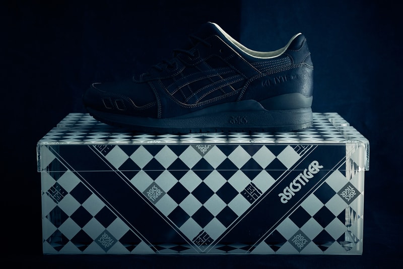 ASICS TIGER Made in Japan GEL Lyte III Indigo handmade 2017 December 9 Dark Light Shoe Sneaker Release Date Drop Info blue dye 