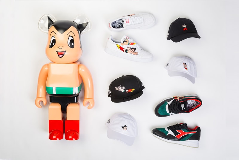 Astro Boy Diadora Intrepid B.Elite BAIT Collection Fall Winter 2017 Footwear Shoes