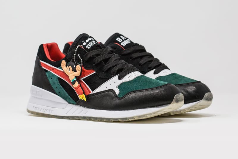 Astro Boy Diadora Intrepid B.Elite BAIT Collection Fall Winter 2017 Footwear Shoes